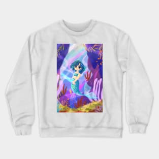 stars maid starwars mermaid Crewneck Sweatshirt